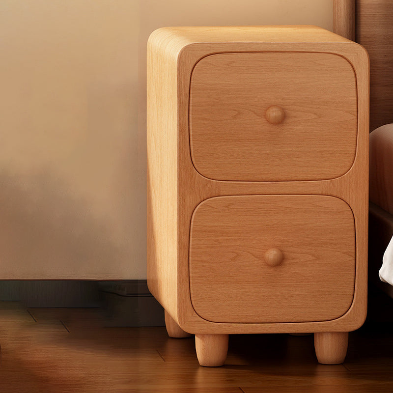 Contemporary Fiberboard Nightstand
