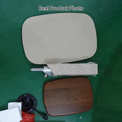 Contemporary Leather Side Table
