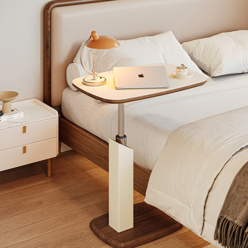 Contemporary Leather Side Table