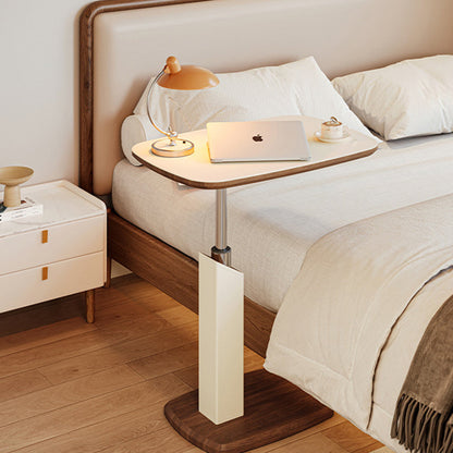 Contemporary Leather Side Table