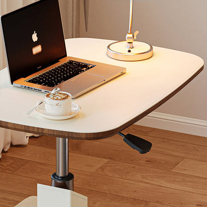 Contemporary Leather Side Table