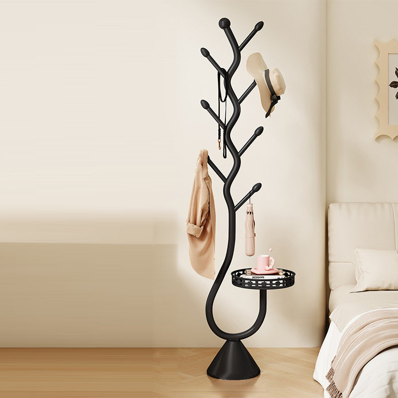 Contemporary Carbon Steel Hall Tree