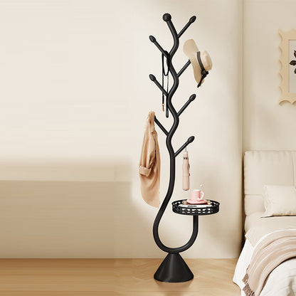 Contemporary Carbon Steel Hall Tree