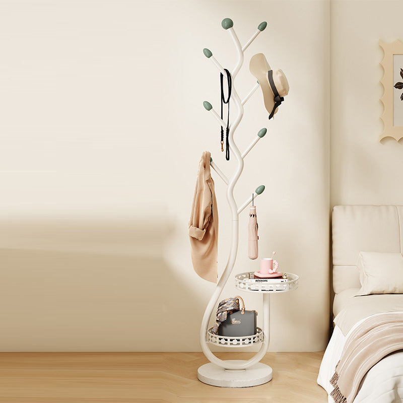 Contemporary Carbon Steel Hall Tree
