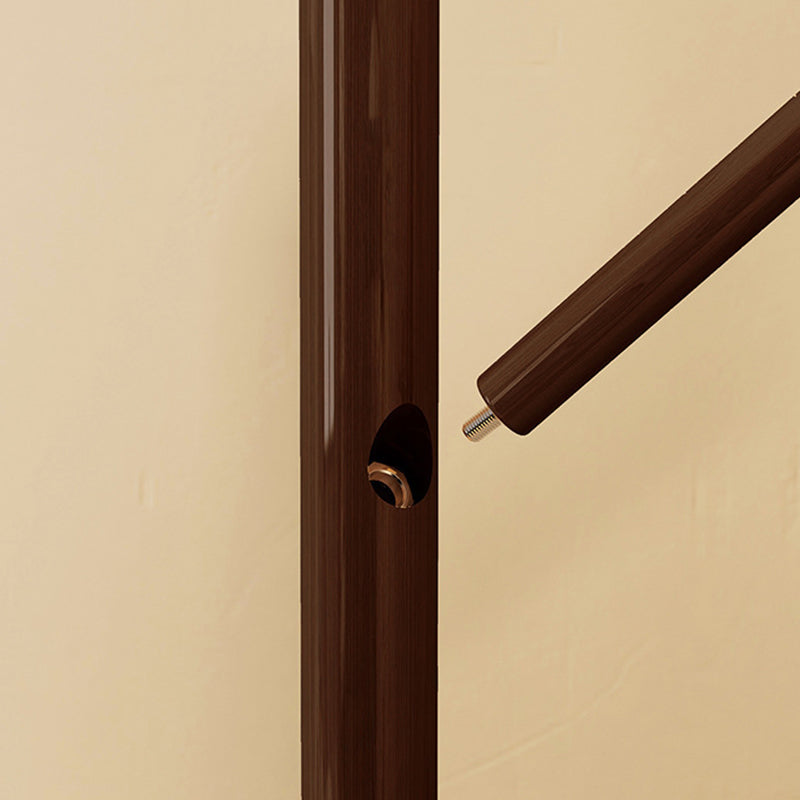 Contemporary Wood Hall Tree