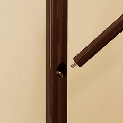 Contemporary Wood Hall Tree