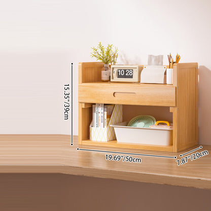 Contemporary Bamboo Bookshelf
