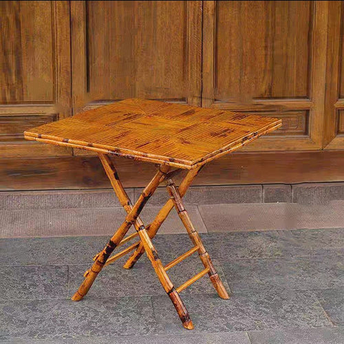 Traditional Bamboo Dining Table