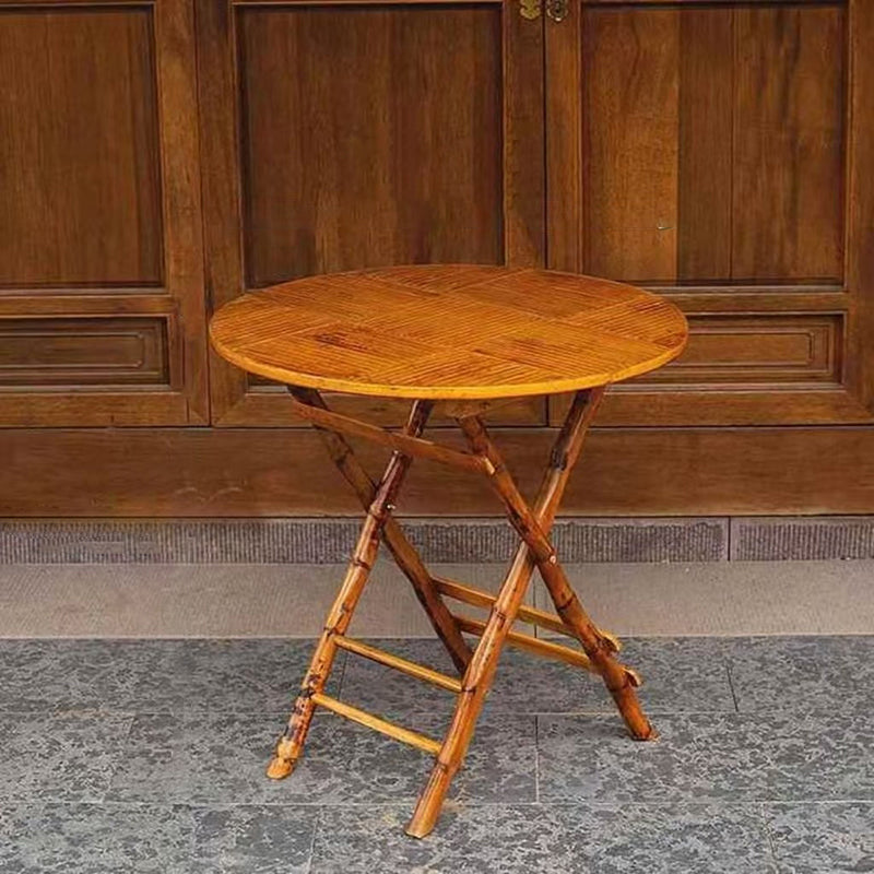 Traditional Bamboo Dining Table