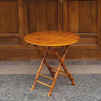 Traditional Bamboo Dining Table