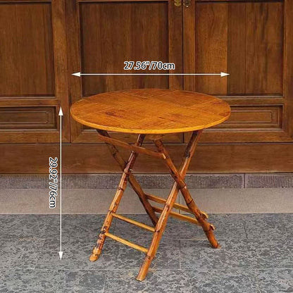 Traditional Bamboo Dining Table