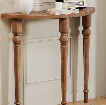 Traditional Wood Console Table