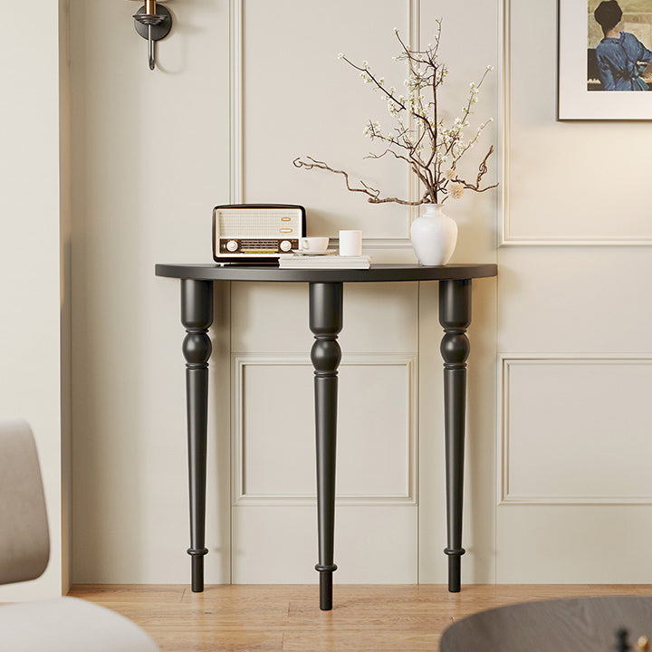Traditional Wood Console Table