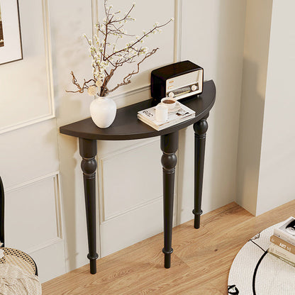 Traditional Wood Console Table