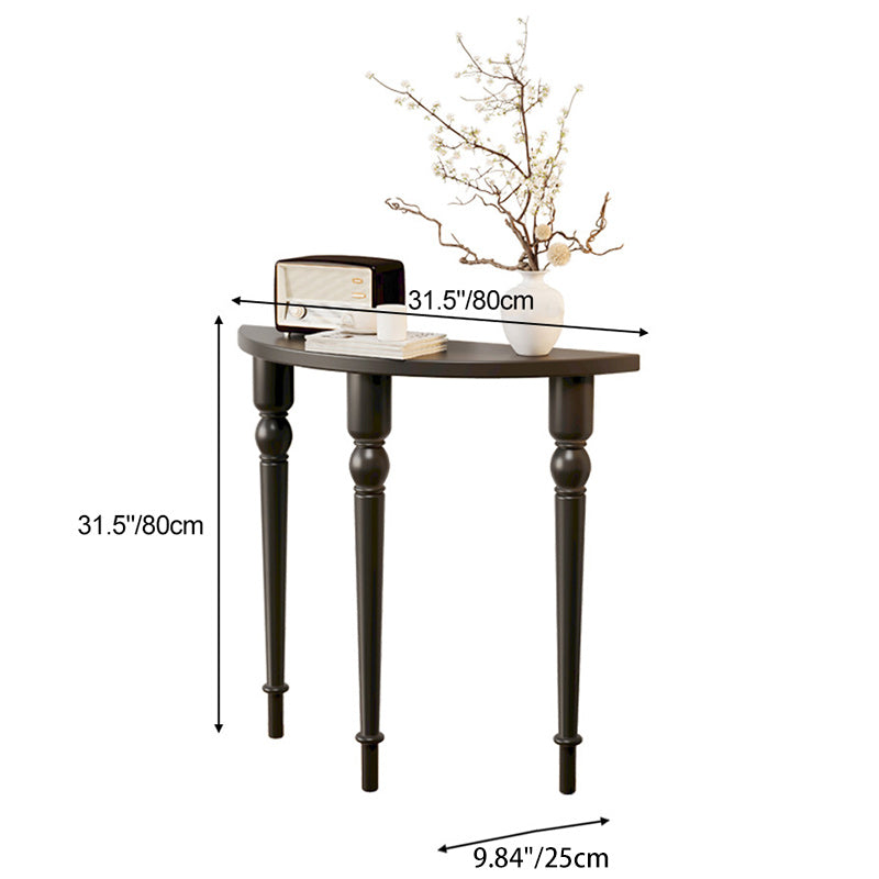 Traditional Wood Console Table