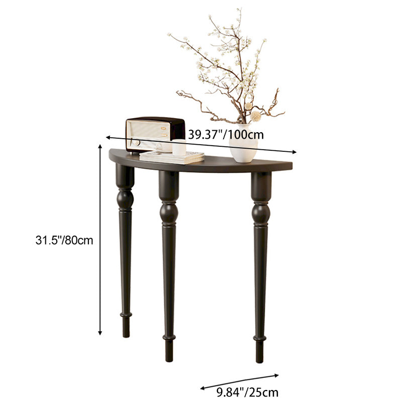 Traditional Wood Console Table