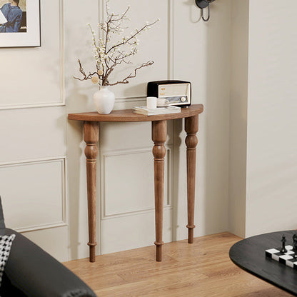 Traditional Wood Console Table