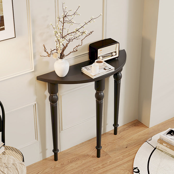 Traditional Wood Console Table