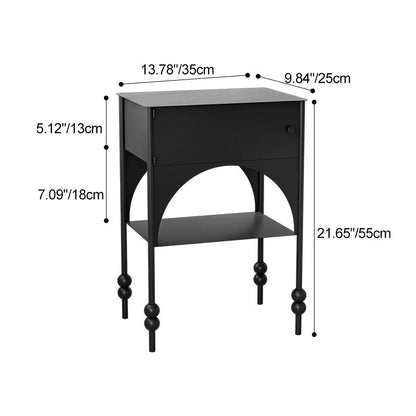 Contemporary Iron Nightstand