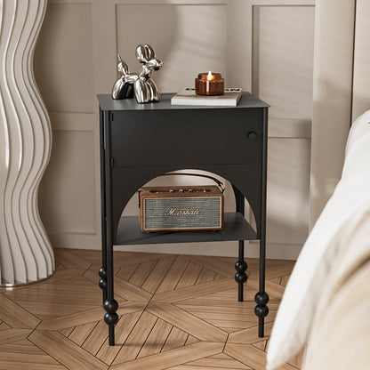 Contemporary Iron Nightstand