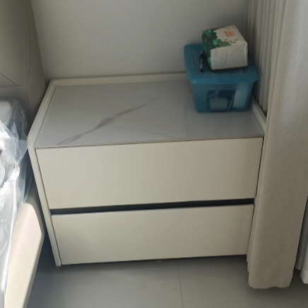Modern Solid Wood Nightstand