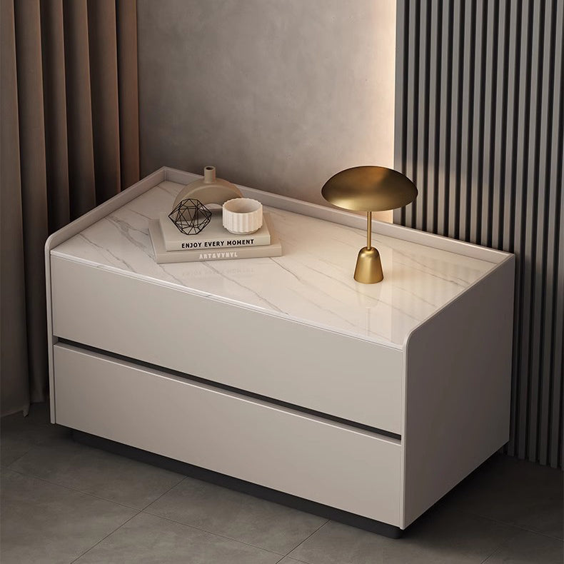 Modern Solid Wood Nightstand