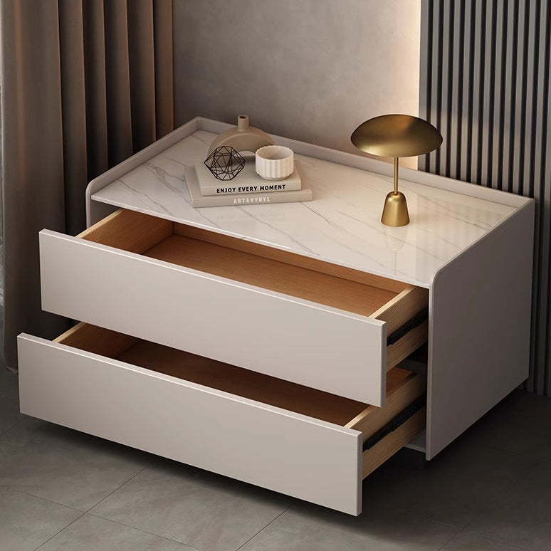 Modern Solid Wood Nightstand