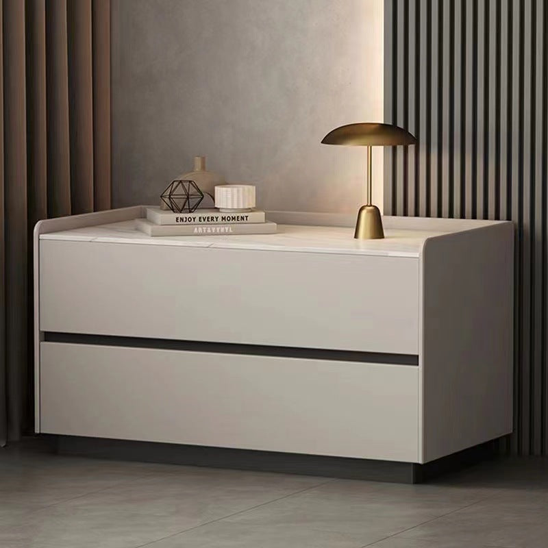 Modern Solid Wood Nightstand