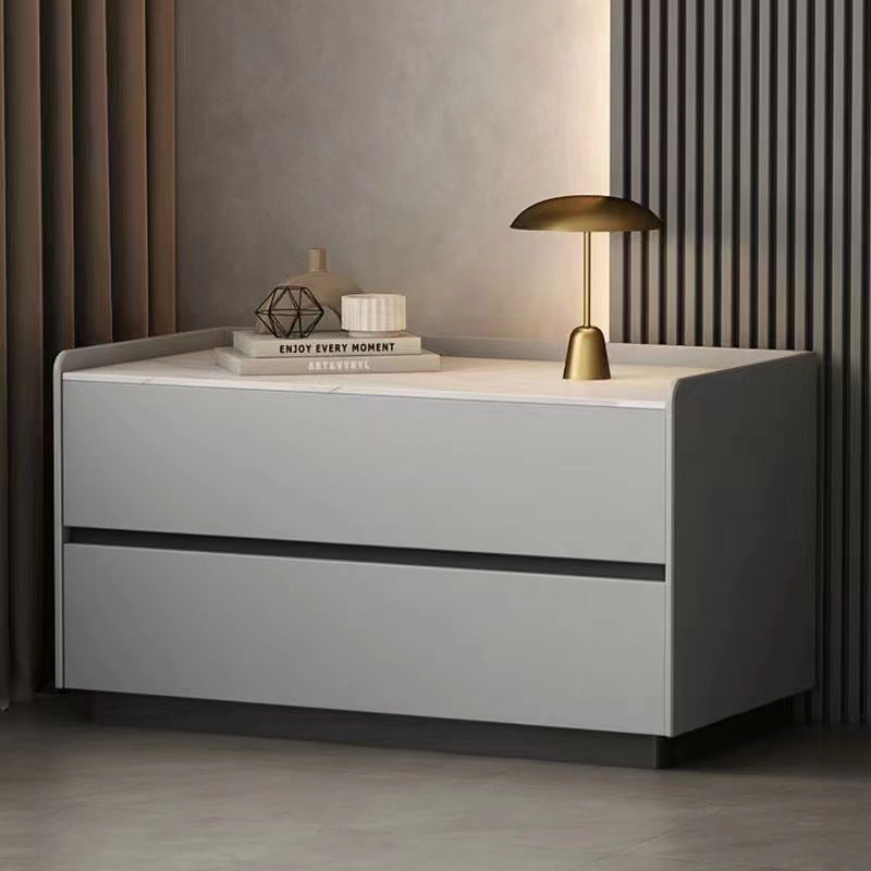 Modern Solid Wood Nightstand
