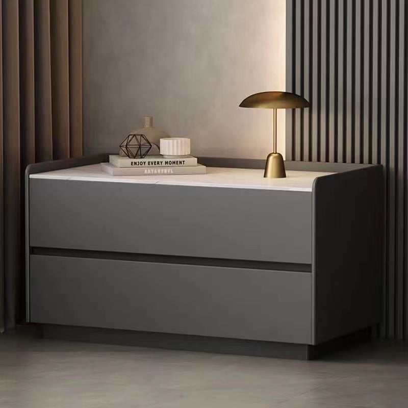 Modern Solid Wood Nightstand