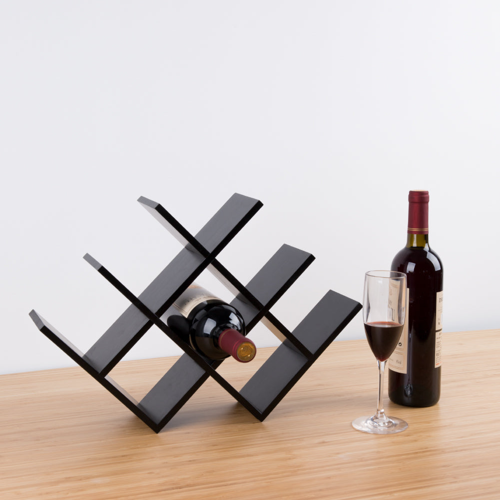Minimalist Bamboo Display Rack