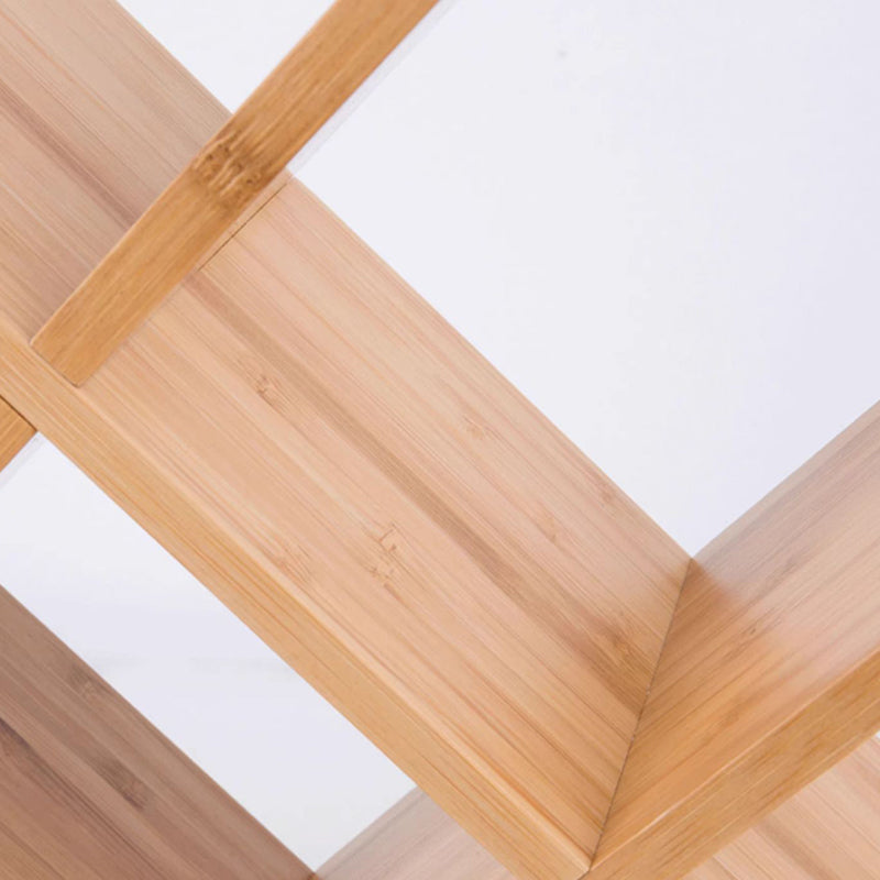Minimalist Bamboo Display Rack