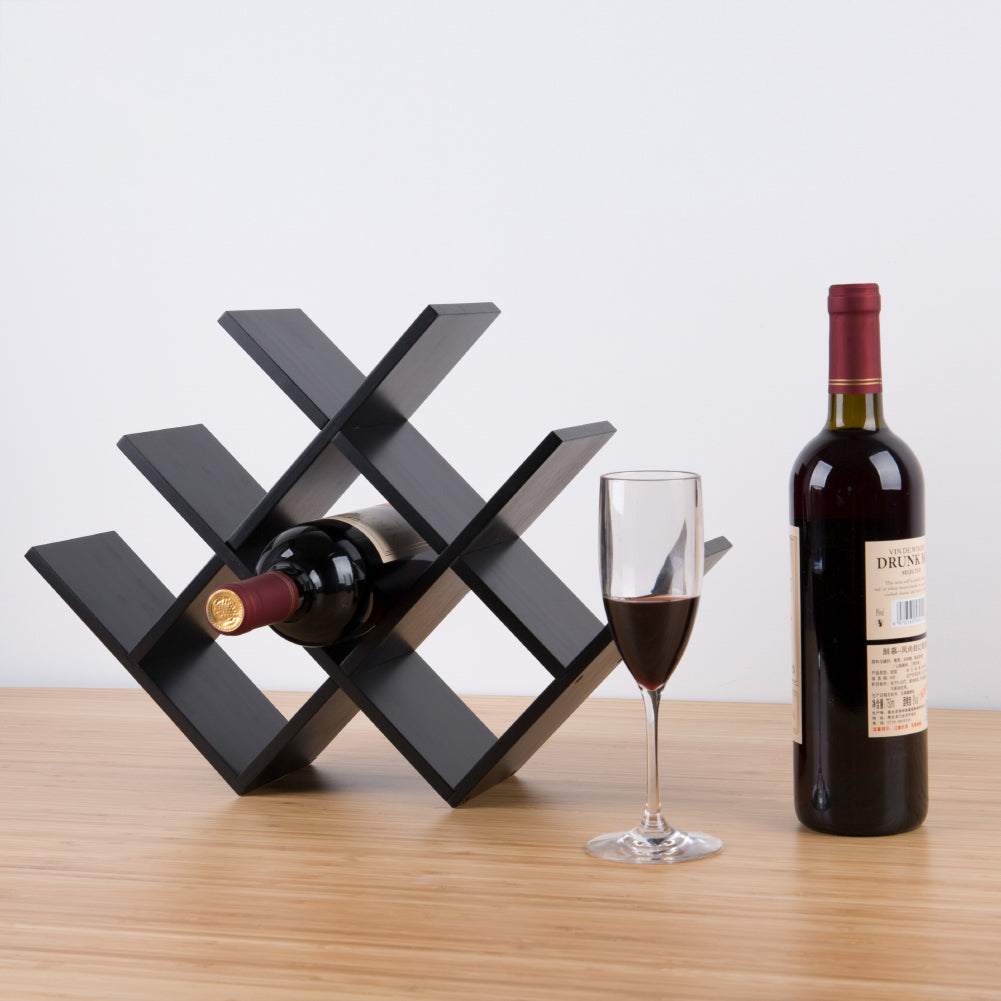 Minimalist Bamboo Display Rack