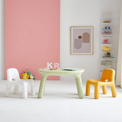 Contemporary PE Desk & Chair Set