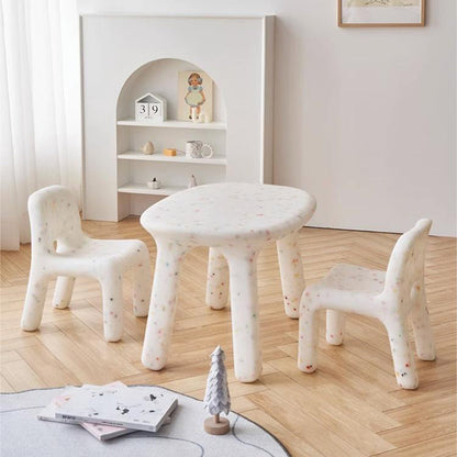 Contemporary PE Desk & Chair Set