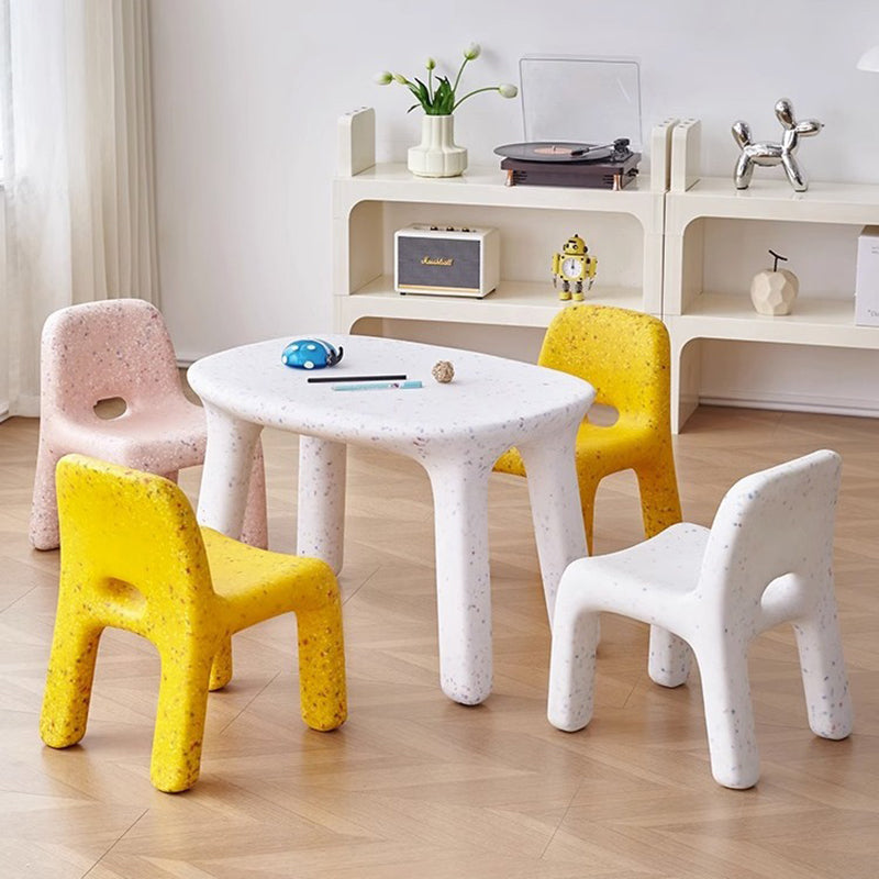 Contemporary PE Desk & Chair Set