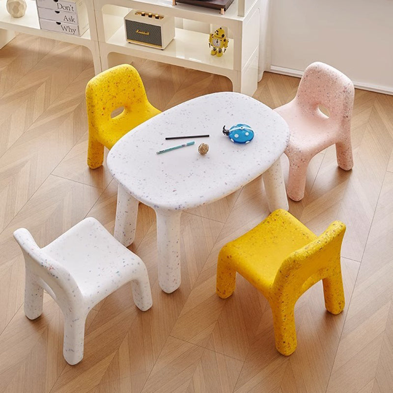 Contemporary PE Desk & Chair Set