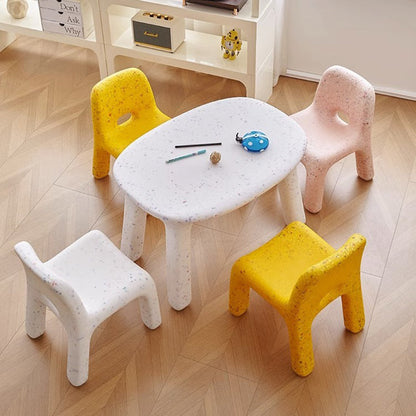 Contemporary PE Desk & Chair Set