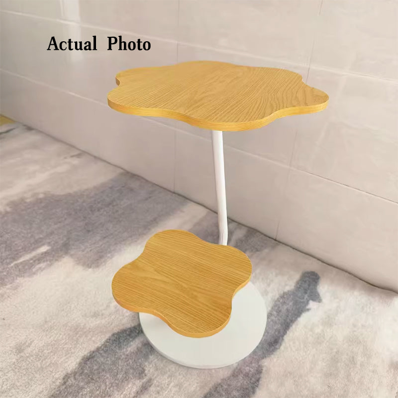 Contemporary Carbon Steel Side Table
