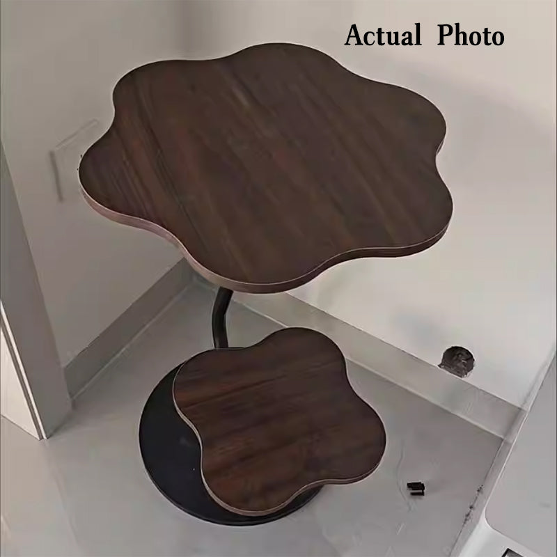 Contemporary Carbon Steel Side Table