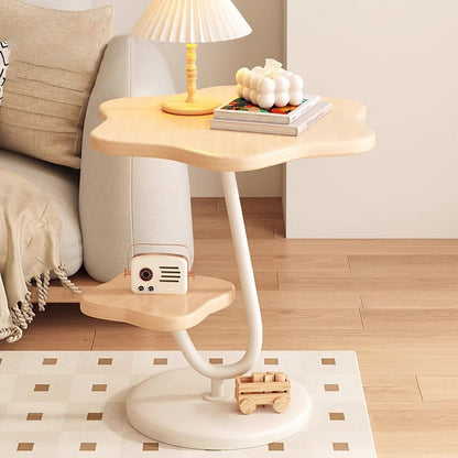 Contemporary Carbon Steel Side Table