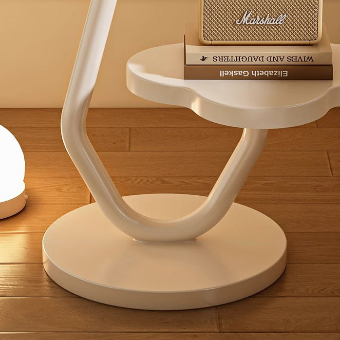 Contemporary Carbon Steel Side Table