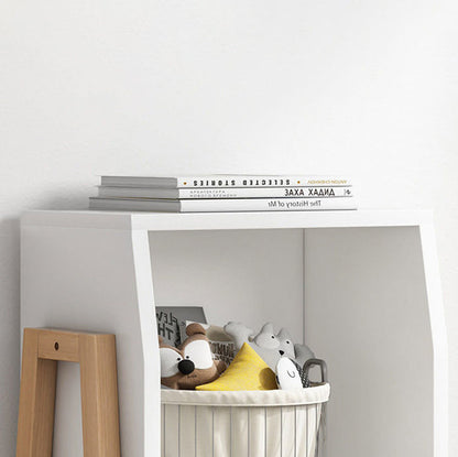 Modern Square Solid Wood Bookshelf