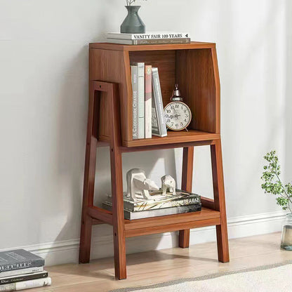 Modern Square Solid Wood Bookshelf