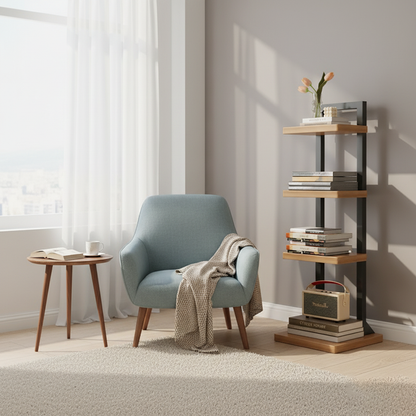 Modern Minimalist Bookshelf