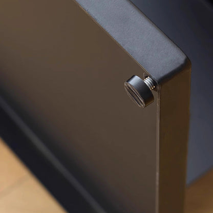 Modern Carbon Steel Bookshelf