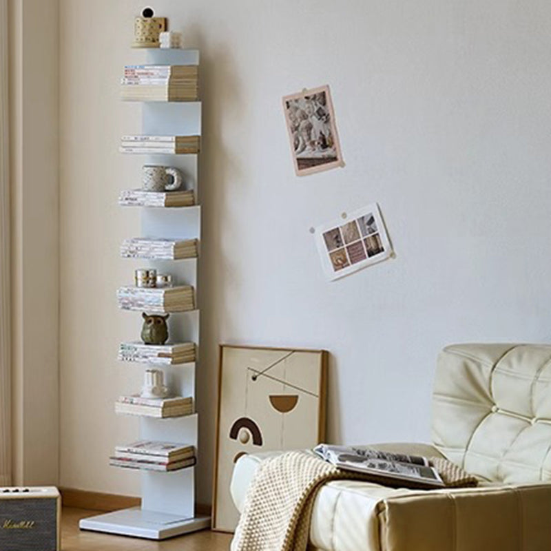 Modern Carbon Steel Bookshelf