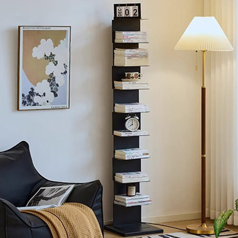 Modern Carbon Steel Bookshelf