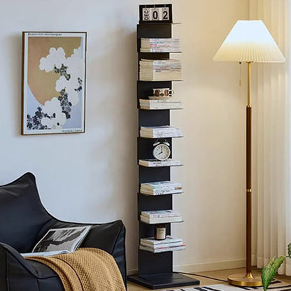 Modern Carbon Steel Bookshelf