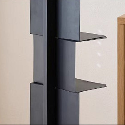 Modern Carbon Steel Bookshelf